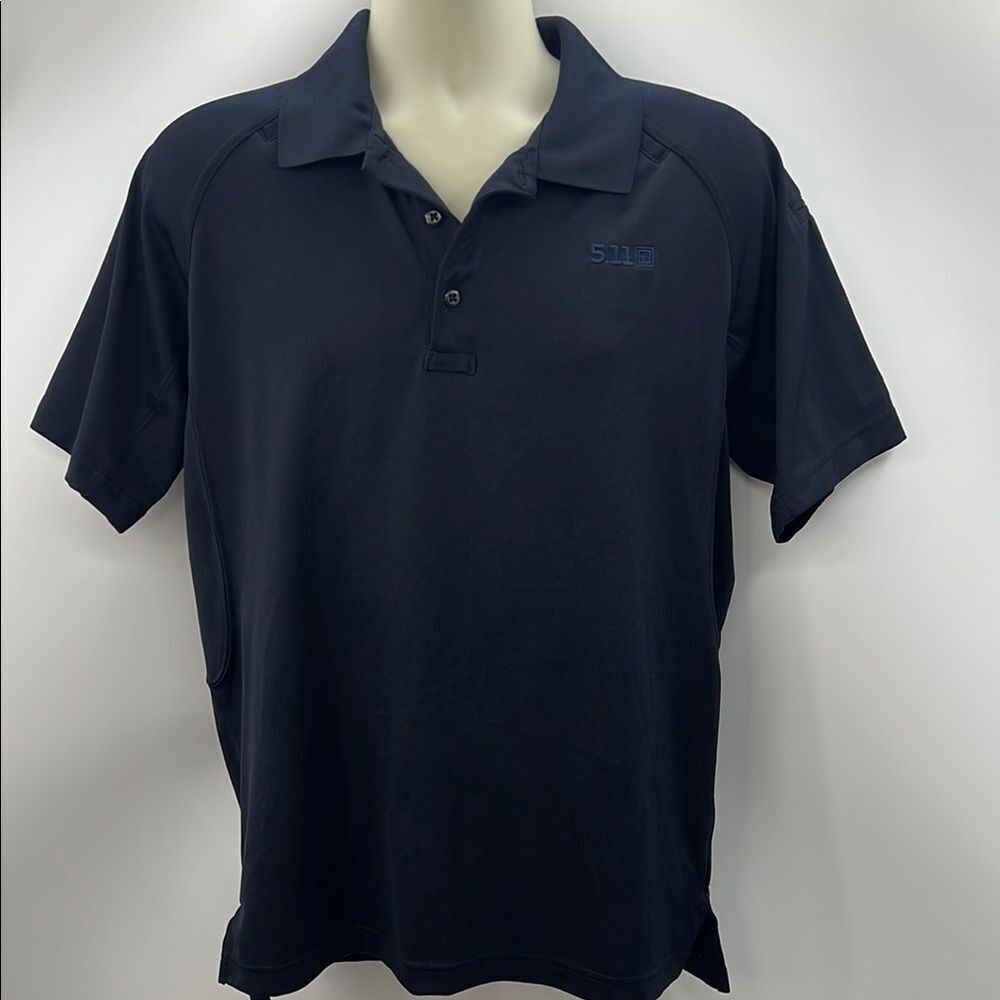 5.11 Tactical Navy Polo Shirt Short Sleeve